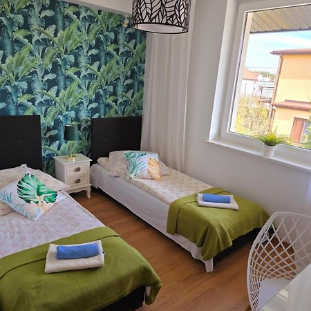 Ferienwohnung Bialy Dom Sulejów Exterior foto